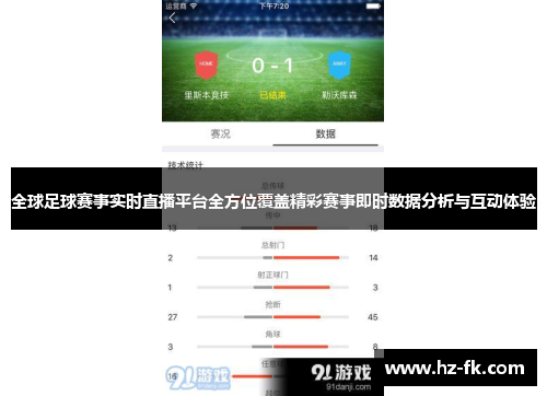 全球足球赛事实时直播平台全方位覆盖精彩赛事即时数据分析与互动体验